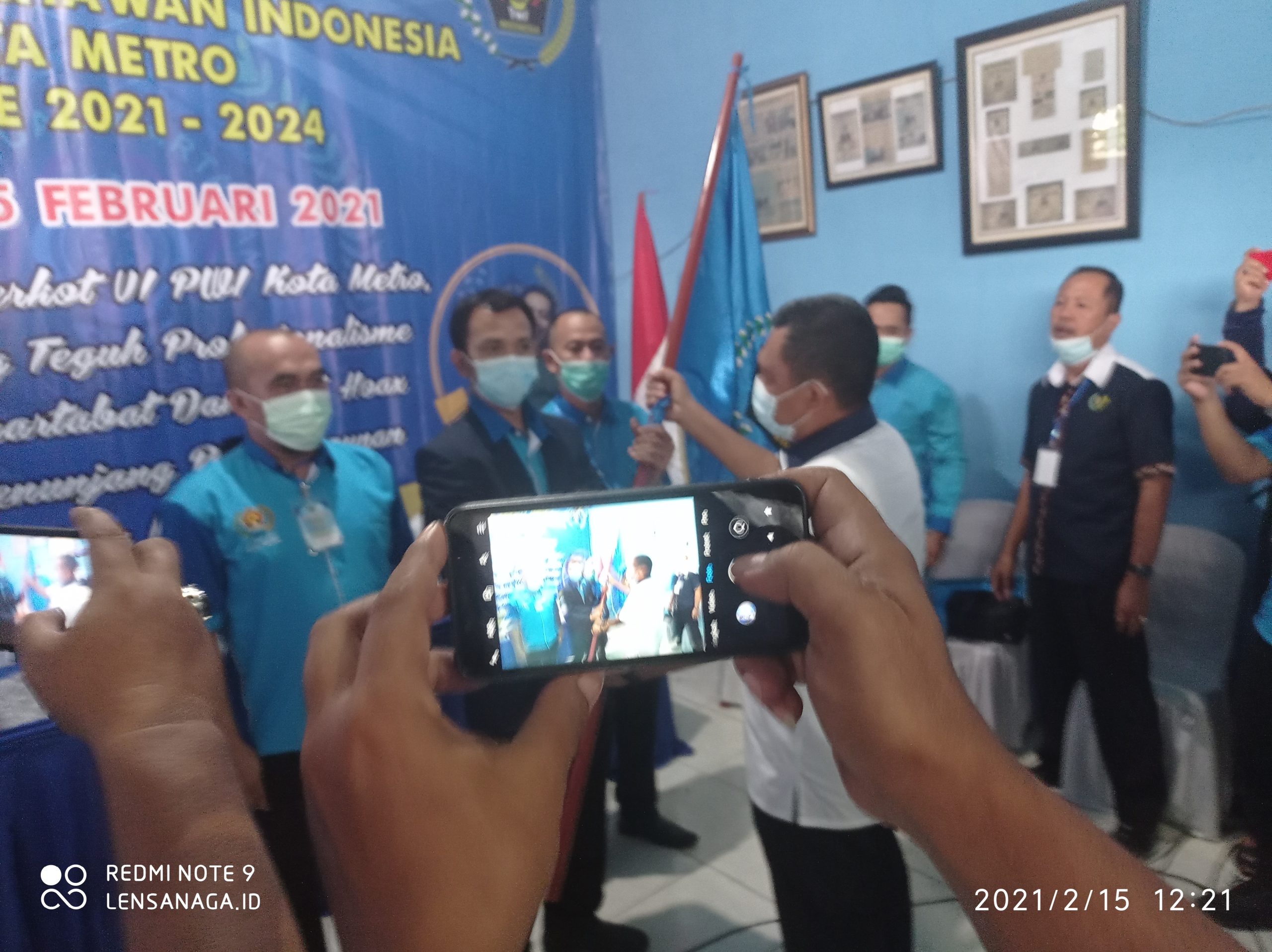 Rino Panduwinata, S, kom Nahkodai PWI Metro Lampung