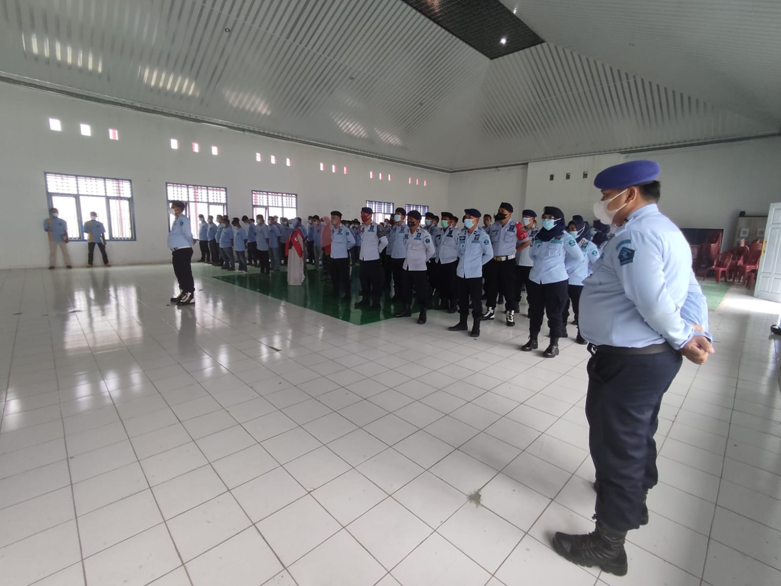 Rumah Tahanan Negara Kelas IIB Kotabumi melaksanakan Komitmen Bebas HALINAR.
