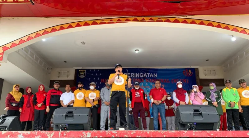 Walikota Metro Wahdi Siradjudin Dan Wakil Walikota Menghadiri HLUN Ke-26