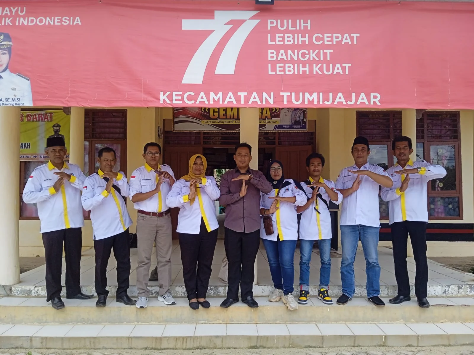 DPD LPM Tulang Bawang Barat Laksanakan Muscab Pembentukan Pengurus DPC LPM Kecamatan Tumijajar