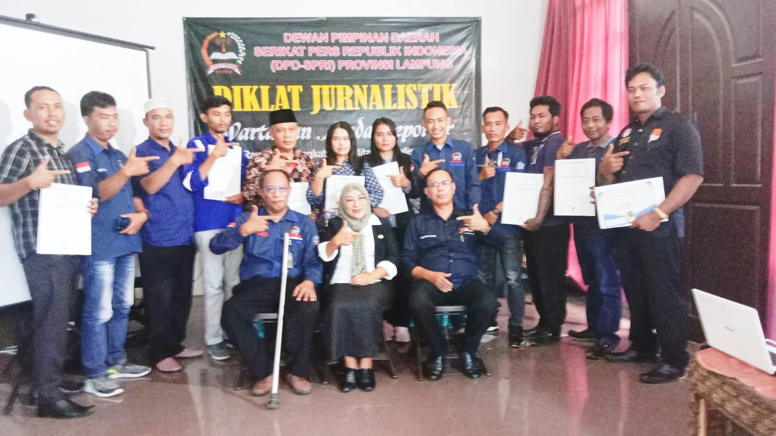 DPD SPRI Lampung Laksanakan Diklat Jurnalis