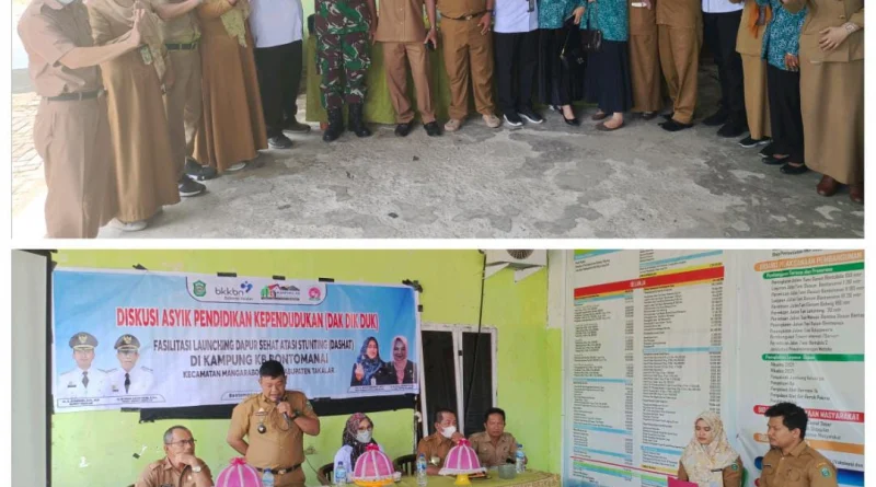 Dinas PPKBPPPA Kab. Takalar Launching Dapur Sehat Atasi Stunting (DASHAT) Di Kampung KB Bontomanai
