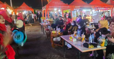 festival kuliner kota Metro dimeriahkan oleh Lembaga Seni Qasidah Indonesia (LASQI)