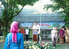 Wali Kota Metro Pimpin Upacara Kartini TK Pertiwi, Tekankan Pendidikan Karakter dan Kesetaraan