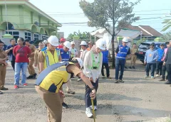 Pemprov Lampung Mulai Rekonstruksi Jalan Pattimura Metro, Ditarget Rampung September