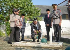 Hari Bhayangkara ke-80, Wali Kota Metro dan Polres Metro Kenang Jasa Pahlawan di TMP Kemala Nusantara